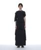 Partimento Woman Deconstructed Tee Maxi Skirt_Navy