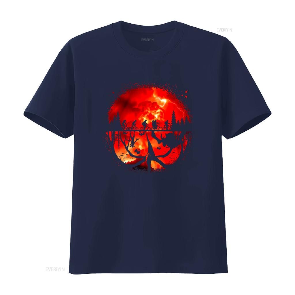 Upside World Tv Show T Shirt Schwarz Baumwolle Mit Ikone My Favorite Dark Power Druck Casual Fanbekleidung Fr Theunisexpartys S