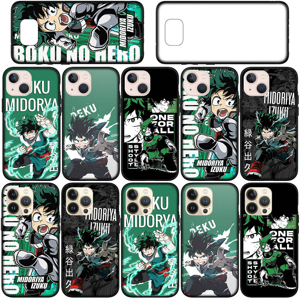 For Samsung Galaxy S25 S24 S23 S22 Ultra FE Plus A17 A37 A57 A56 A55 A06 A16 A15 A36 A26 A35 A05 A54 A34 Case Midoriya Izuku My Hero Academia Cover