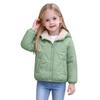 Children's Casual Color Zip-Up Hooded Jacket for Everyday Wear