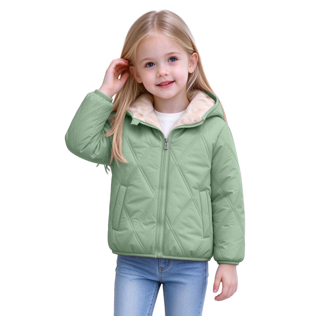 Giacca con cappuccio e zip colorata casual per bambini, per l'uso quotidiano