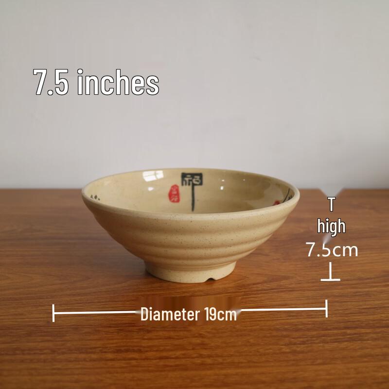 777 Melamine Noodle & Soup Bowls