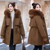 Cotton-padded Jacket Women's Winter Personality Irregular Cotton-padded Jacket Design Sense Loose Thick Padded Jacket Tide