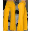 Women's Spring and Summer Micro-stretch Hollow Temperament Pants High Waist Casual Commuting Micro Pants