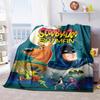Halloween fantasy comedy adventure cartoon movie Scooby-Doo blanket soft home furnishing nap decoration four seasons warm Sherpa blanket U14