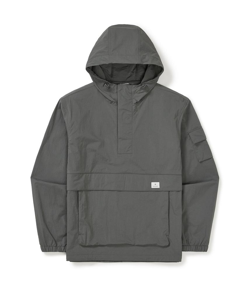 Snowpeak Apparel Root Hood Anorak (S25Mmran60) Dark Gray