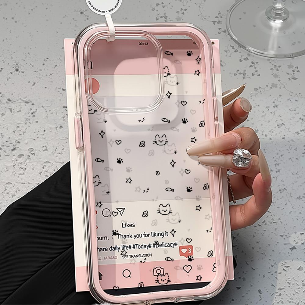 Расписной чехол для телефона для iPhone 17 11 12 13 14 15 16 iPhone 17 12 13 14 15 16 Pro 17 12 13 14 15 16 Pro Max Высококачественный расписной милый чехол для телефона с животными