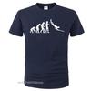 Evolution Spearfishing Spear Fish Scuba Dive Diving Fishing Print T Shirt Cotton Crew Neck Unisex Clothing Tees