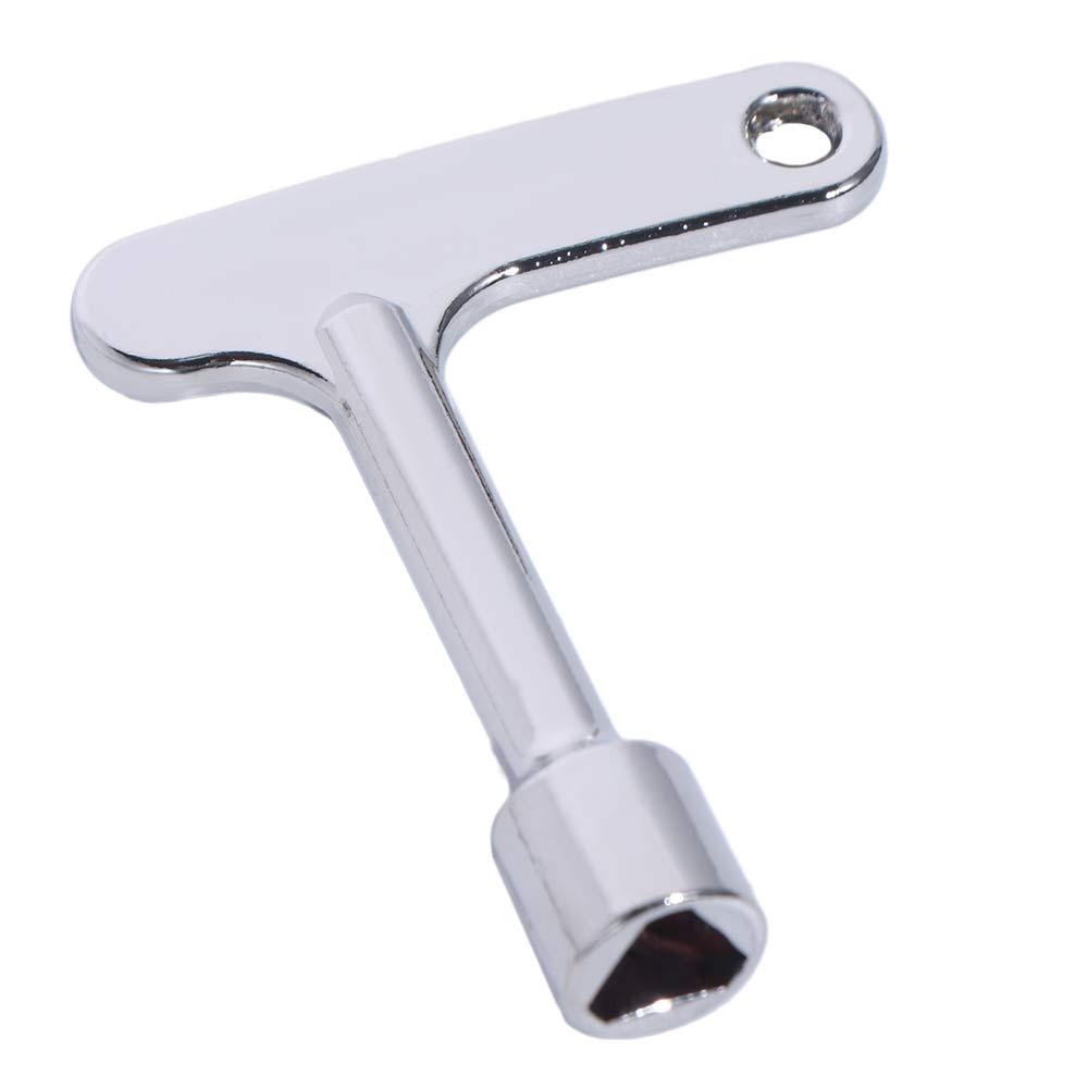 Zinc Zinc Zinc Alloy Lift Door Release Lock Key Multifunction Spanner Key Triangle Key Lock  Train