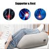 PVC Inflatable Leg Pillow Pregnant Woman Foot Lift Portable Wedge Pillow Knee Cushion Foot Pillow Elevation Leg Pillows