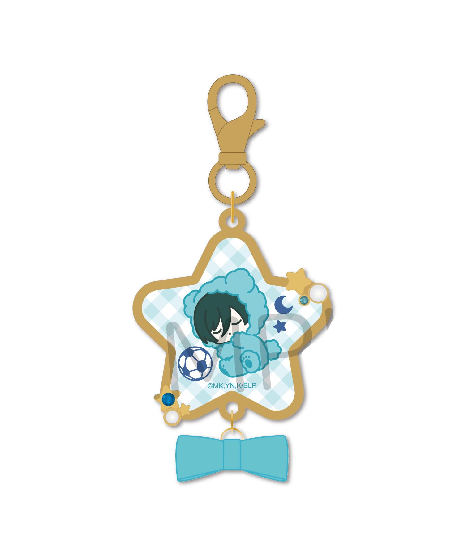 Синяя тюрьма Итоси Рин Акриловый металлический брелок Том 2