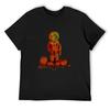 Halloween Boy T-Shirt Anime T Shirts Summer Top Blacks Tops Tee Shirts for Men