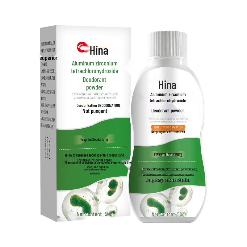 Rina Deodorant Puder für Schuhe und Socken mit Tetrachlorhydroxyaluminium Zirkonium