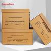 Thickened Corrugated Accounting Document Storage Boxes