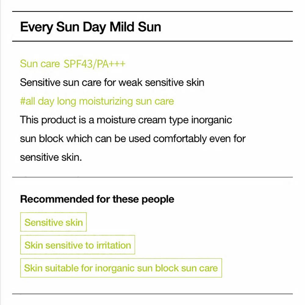 Dr. Jart Every Sun Day Mild Sun 30ml (SPF43+)