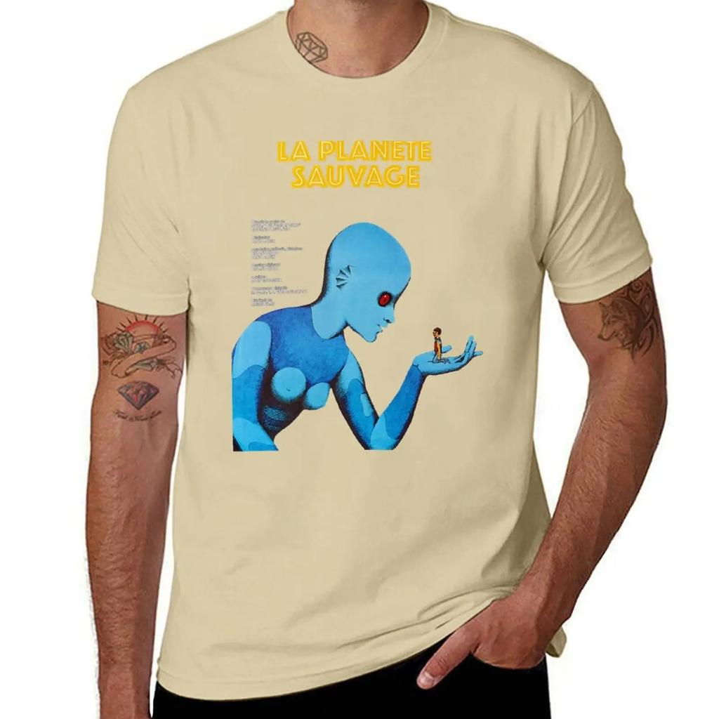 Fantastic Planet La Planete Sauvage Tshirt Anime Figures Anime T Shirts For Unisex Graphic