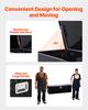 VEVOR Heavy Duty Aluminum Truck Bed Tool Box, Diamond Plate Tool Box with Side Handle and Lock Keys, Storage Toolbox Chest Organizer for Trailer