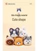 Cute Palm-Sized Chubby Animal Plush Toy for Desk or Play