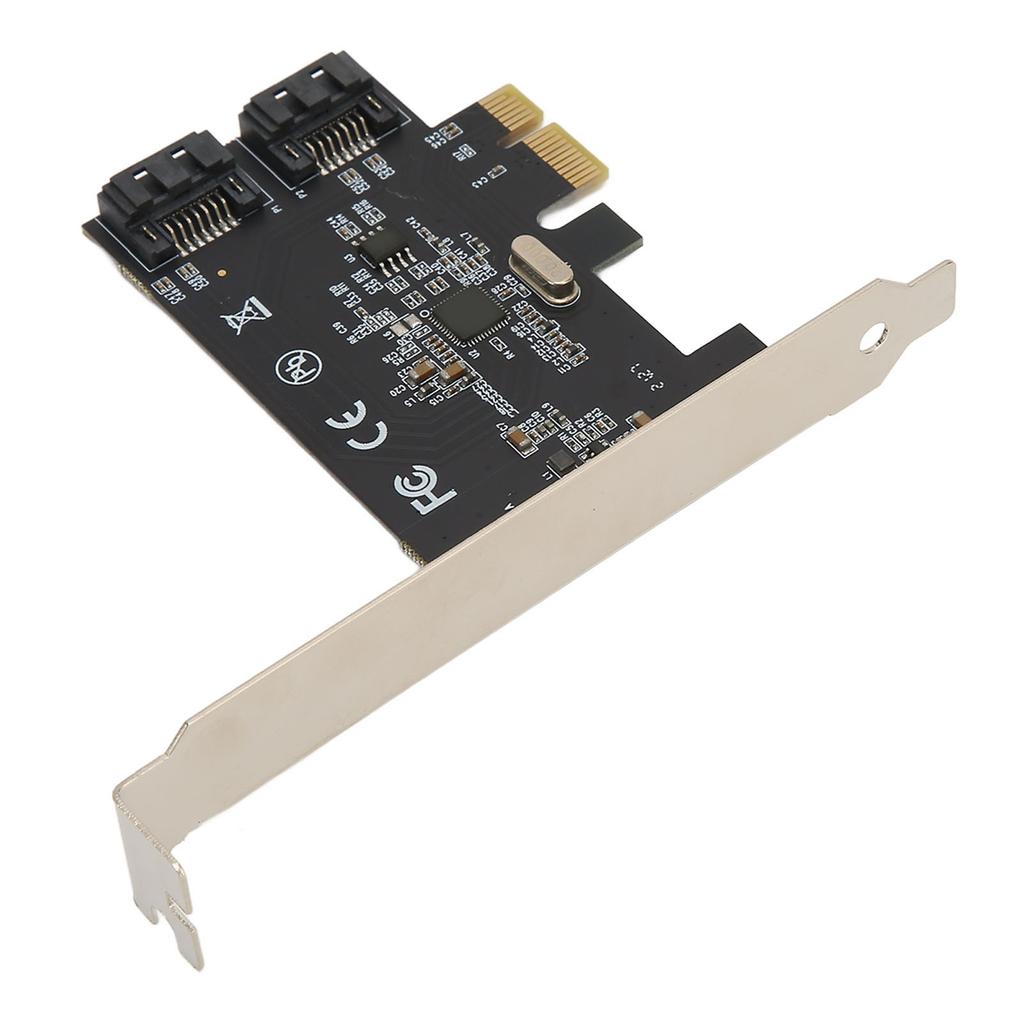 PCIe SATA 3.0 Controller Card 2 Port PCIe to SATA III 6Gbps Support IDE AHCI Interface PCIe to SATA Adapter Card