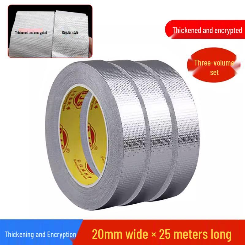 Nastro adesivo in foglio di alluminio impermeabile resistente alle alte temperature per isolamento condotti e protezione solare