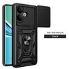 For Vivo V60 Lite Case Vivo V60 Lite 4G Cover V60 Lite 5G Magnetic Ring Holder Armor Phone Case Slide Camera Protect Back Cover