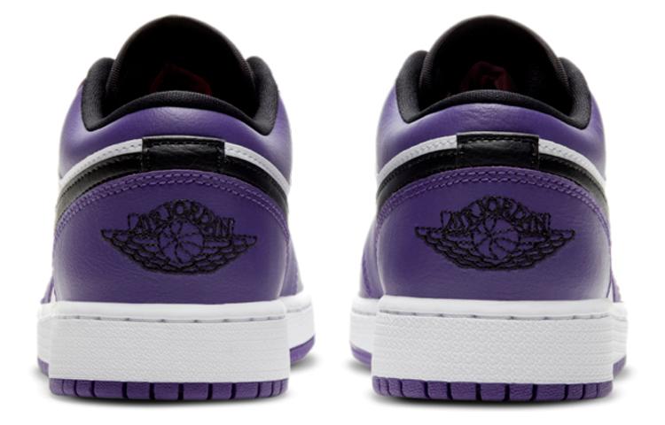 Jordan 1 Low Court Purple White GS 553560-500