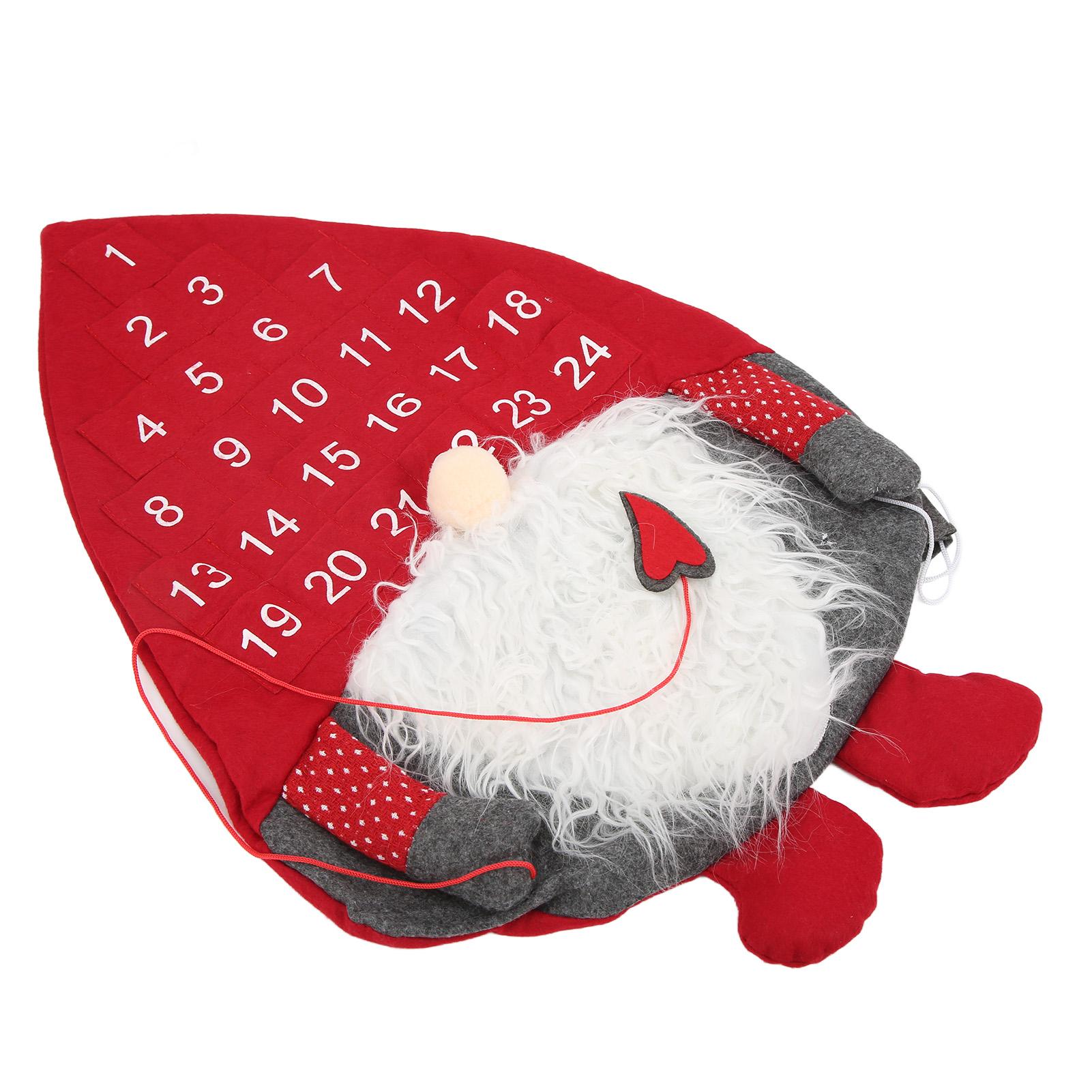 

Рождественский календарь Милый Санта Внешний вид Изысканное мастерство Красивый Практичный Многоразовый