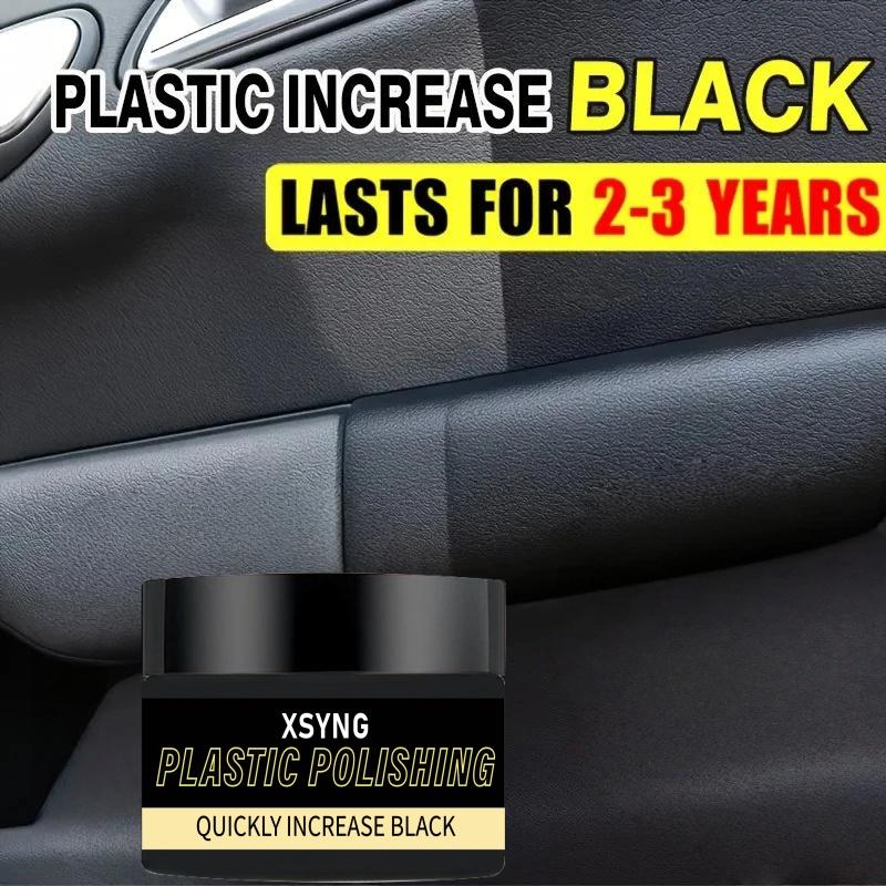 

Automotive Plastic and Leather Repair Wax - All-in-One Interior/Exterior Treatment: Repairs Yellowing, Enhances Shine, Protects 5G