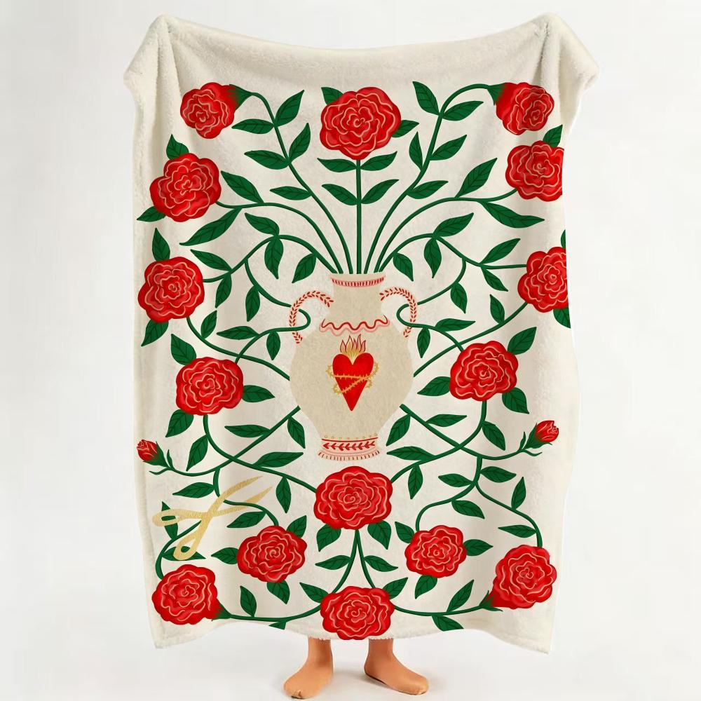 

Illustrator M Millie A Amber Throw Flannel Throw Blanket Suitable for Sofa Living Room Bedroom 75cmx90cm