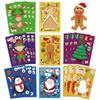 8 Sheets Christmas Gift Santa Claus Pet Stickers for Kids DIY Handmade Album Creative Crafting Decals Laptop Scrapbook Phone