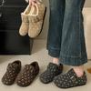 Women's Fleece Loafers With Fuax Fur Lined Non-Slip Cozy Moccasin Winter Warm Walking Shoes Outdoor Indoor Casual Comfort Fuzzy House Shoes for Women