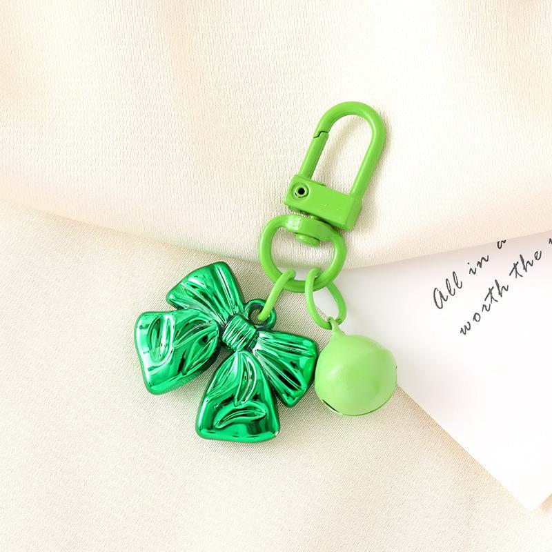 Handmade Colorful Bow Pendant Phone Case Keychain Lanyard Charm