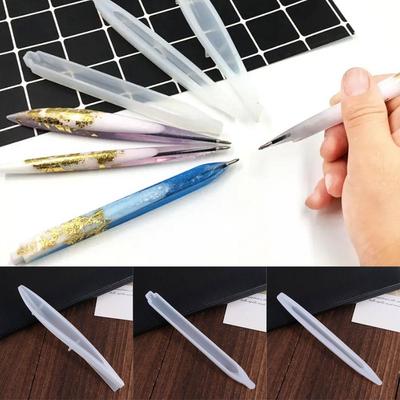 Transparente DIY Kugelschreiberform INS Stil DIY Bastelgeschenke Weicher Stift Silikonform Herstellungswerkzeuge