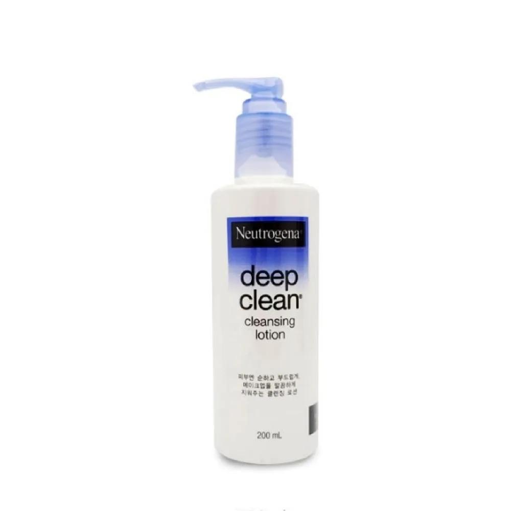 [Neutrogena] Facial Cleanser, Gentle Cleansing, Deep Clean Foaming Cleanser, Exfoliating Cleansing
