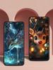 Cartoon Animal Deer Phone Case For Oppo Reno 13 12 11 10 7 F Find X5 X6 A98 A80 A79 A78 A57 A54 A31 A17 Pro 5G Soft TPU Cover