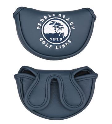 Golf Head Cover Putter Cover Magnetic Type Compatible with Odyssey Red Compact Compatible with Center Shaft American Thorn Tree (Navy Blue)