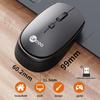 Lenovo Mouse wireless per laptop 2.4GH Lecoo WS202, piccolo mouse portatile fotoelettrico per ufficio, computer desktop e notebook, nuovo