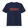 Men's T-Shirt Polyester O-Neck Short Sleeve Casual Print