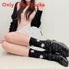 Spring Summer French Pure Desire Handmade Flower Lace Mesh Socks With Breathable Comfort For Women