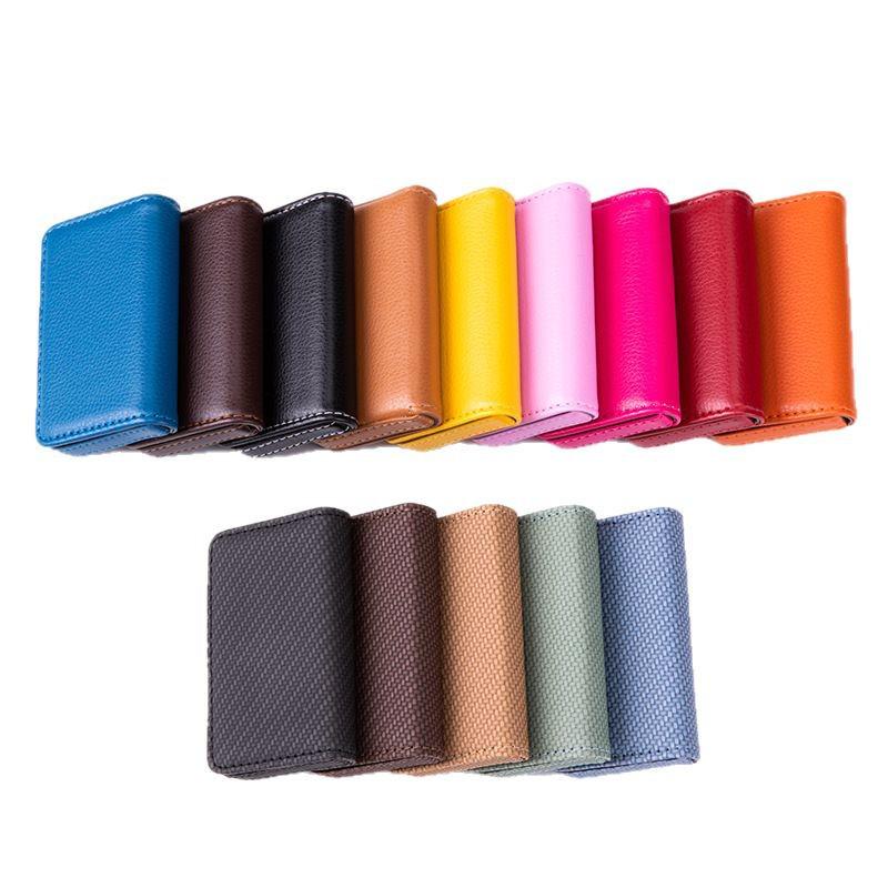 Cross-Border PU Leather Business Card Holder: Large Capacity & Moisture-Proof for Men