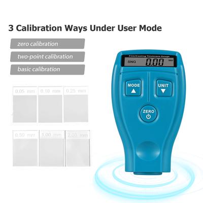 Coating Thickness Gauge LCD Digital Paint Thickness Probe Tester Car Paint Depth Test Meter Paint