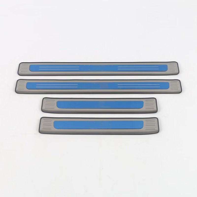 For Toyota Land Cruiser 300 LC300 2022 2023 Accessories Stainless Steel External Door Sill Scuff Plate Pedal Anti-scratch