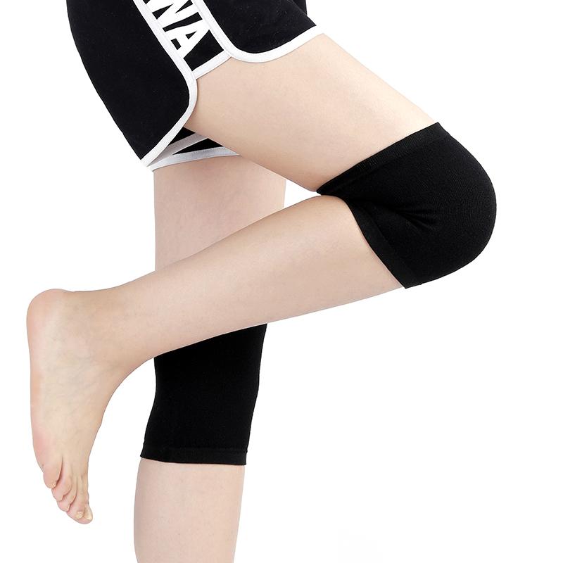 Wool Light Weight Knee Sleeve Solid Winter Coldproof Warm Knees Wool Knitted High Kneecap Knee Protectors Leg Warmers All Season