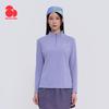 Women's Stand-Collar Long-Sleeve T-Shirt
