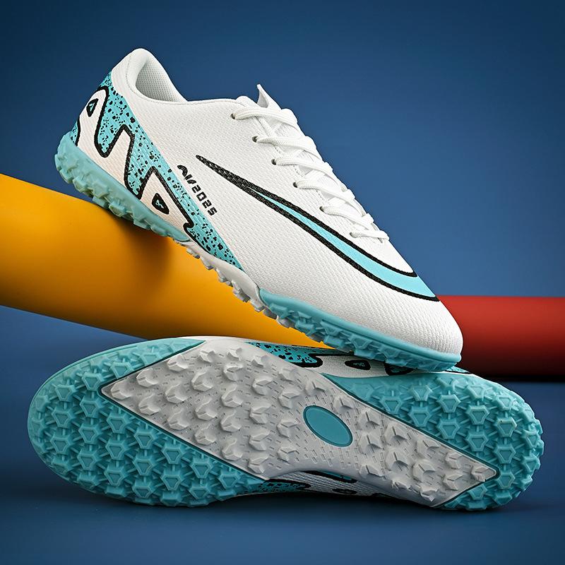 C Romesi thorn 15 children's low-top football shoes men's adult flat long nails broken nails training shoes