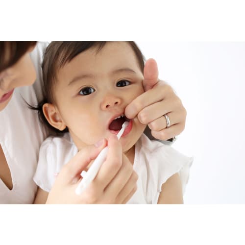 Pigeon Finishing Toothbrush, Soft, for Thorough Brushing from the Time Molars Emerge (12 Months To 3 Years Old)