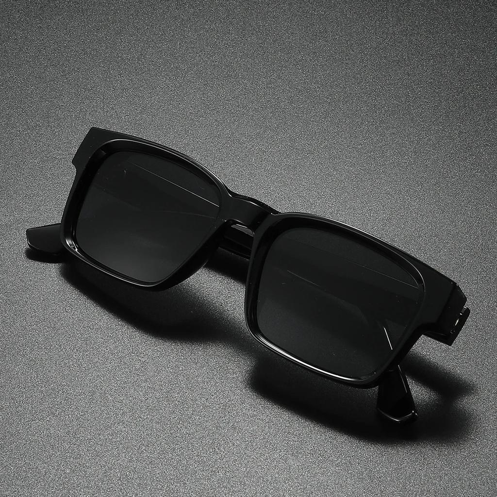Retro Square Sunglasses Men Women Metal Core CP UV400 Sun Glasses for Travel Hiking Beach Fishing Eyewear