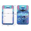 Cute Planet Plushie ID Card Holder with Slide Case & Lanyard for Phone and Access Cards