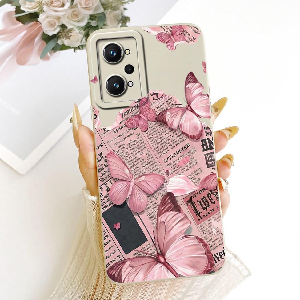Cover For Realme GT Neo2 Case RMX3370 Silicone Luxury Fashion Cool Kawaii Cute Painted Casing For Realme GT Neo 2