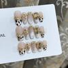 Pure Hand-made Phototherapy Wear Nail Tablets for Small Wild Cat Wear Nails Finished Product Reusable Nail Patches